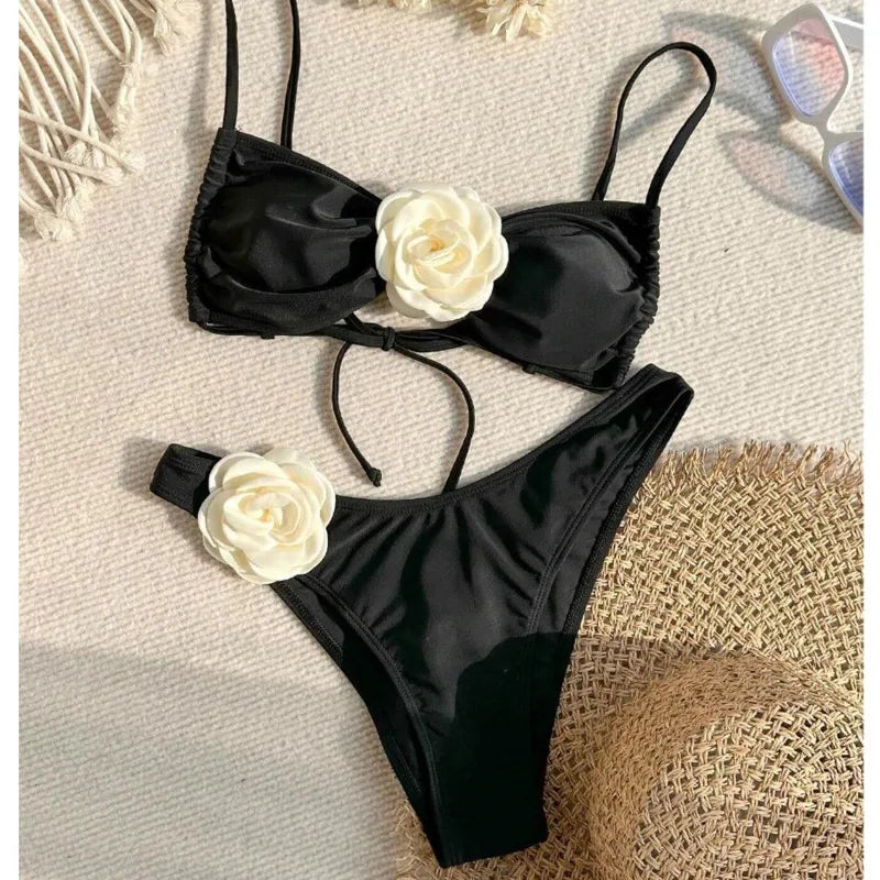 Sexy Bikinis Women's Swimwear Female Swimsuit For Swimming Wear Bathing Suits Brazilian Bikini Set Beachwear Pool Bather A23122802B