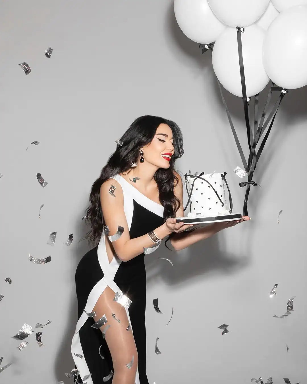 Women Sexy One Shoulder High Split Holes Bodycon Bandage Long Dress Celebrate Birthday Party Photo Shoot Wear