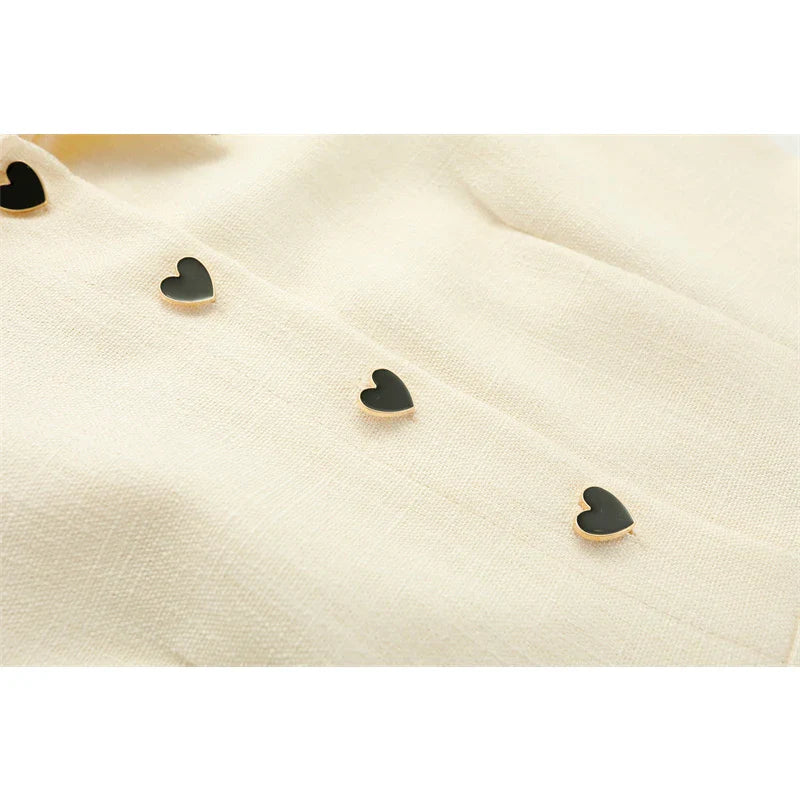 Women's Summer Puff Sleeves Turndown Collar Polo Shirt Dress French Cute Classic Preppy Style Golf Tennis Mini Dresses Y2K