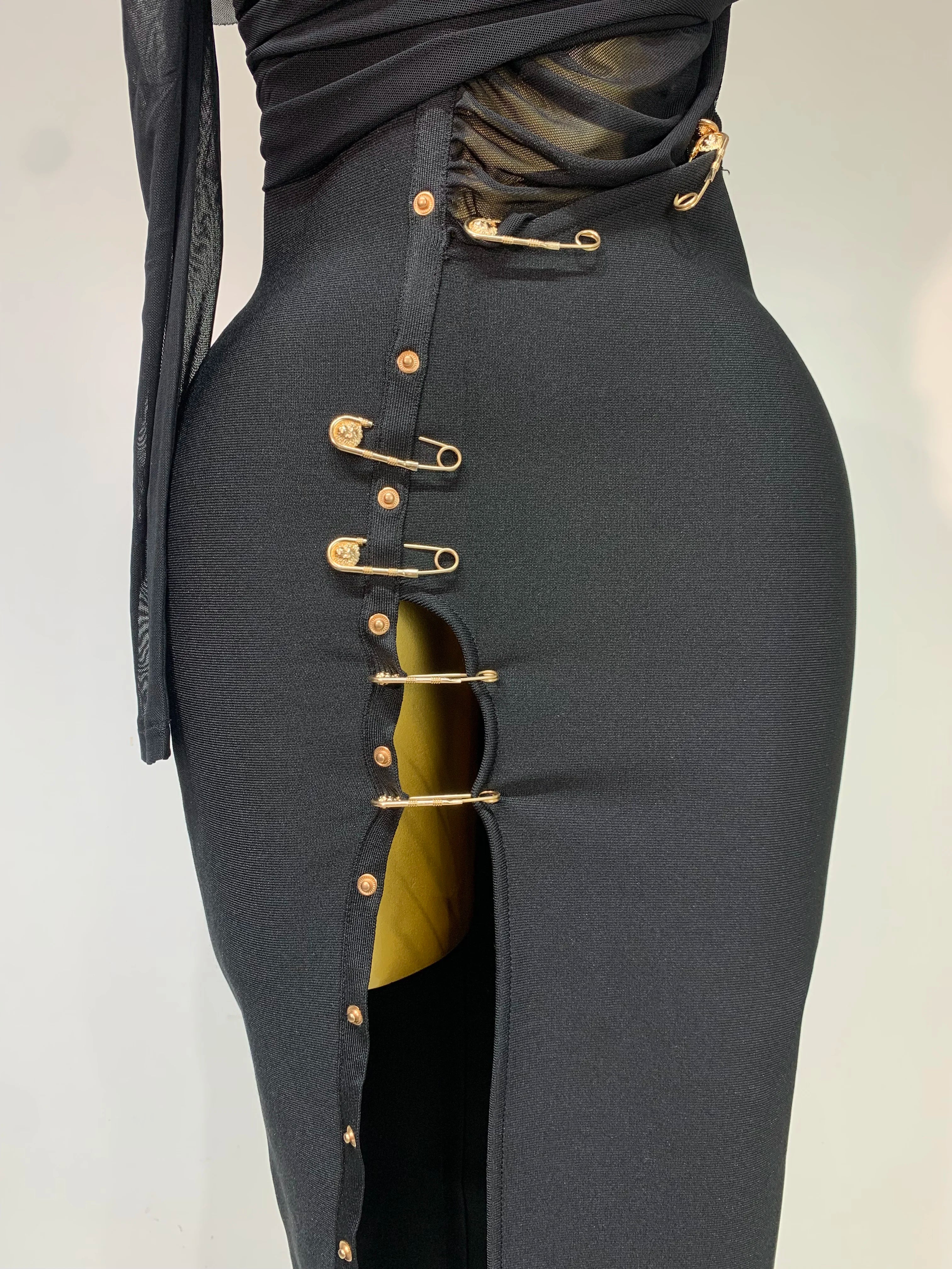 One Shoulder Long Sleeve Bodycon Bandage Dress Cocktail Evening Party Luxury Birthday Dress Celebrity Prom Gown