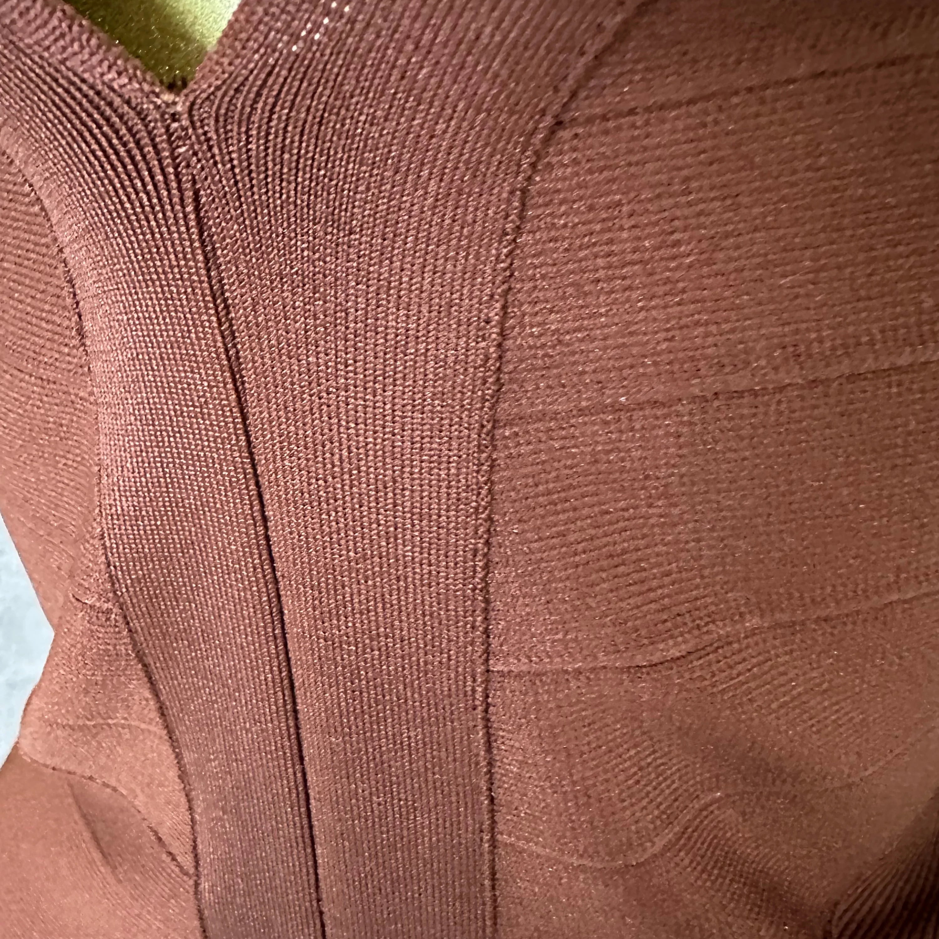 Women Elegant Brown Long Sleeve Mini Dress Women Sexy Deep V Neck Bandage Nightclub Evening Party Cocktail Party Dress