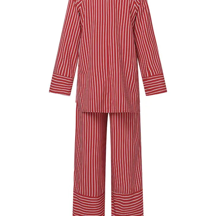 Plus Size 5XL VONDA Women Stripe Pant Sets 2024 Summer Fashion Long Sleeve Tops and High Waist Pants Casual Loose Elegant Suit