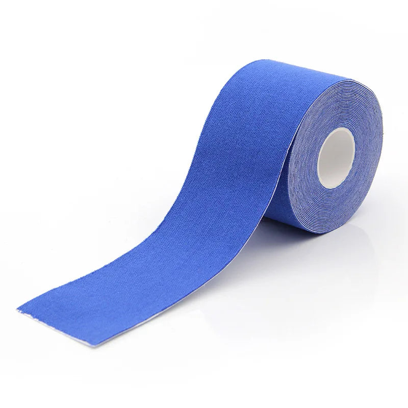 5 Size Kinesiology Tape Medical Athletic Elastoplast Sport Recovery Strapping Gym Waterproof Tennis Muscle Pain Relief Bandage Dark blue