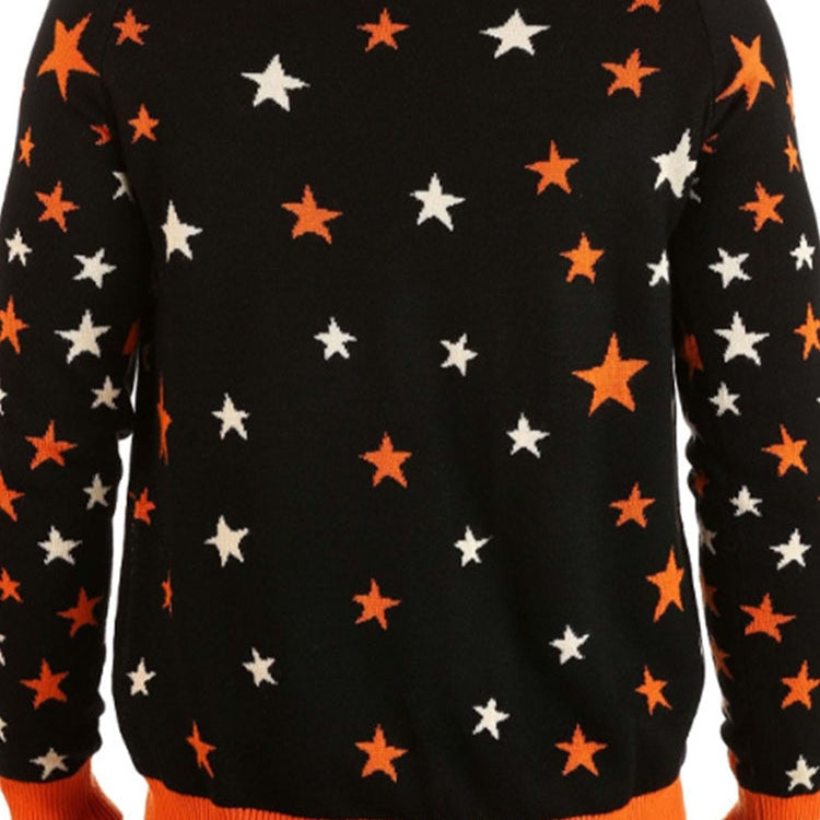 Sweater Women Halloween Pumpkin Knitted Jacquard Autumn Winter Warm Long Sleeve Sweaters 2022 New Fashion Loose Pullover Vintage