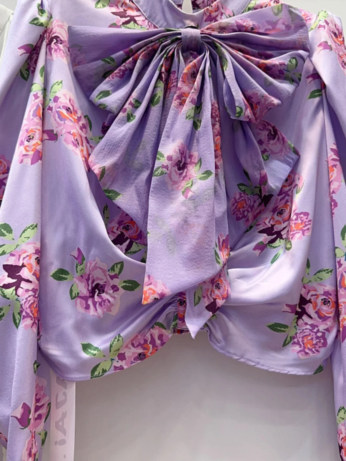 Broken Flower Blusas Mujer Bow Shirts & Blouses Elegant Tmeperament Women Clothing Full Sleeve Camisas 2025 Korean Style Ropa