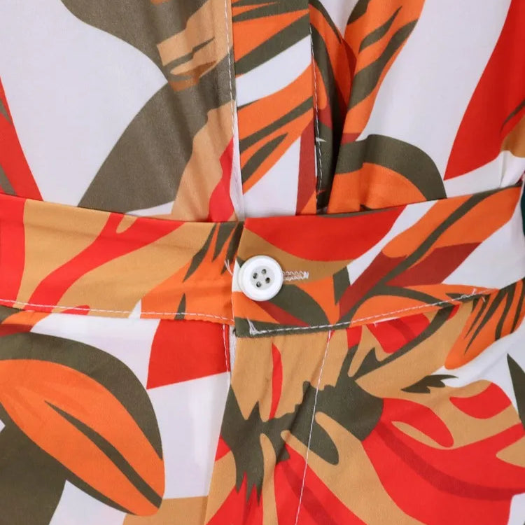 Plus Size Summer Flower Floral 2 Two Piece Set Women Bodycon Fashion Ladies Blouses Casual Loose High Waist Woman Wide Leg Pant