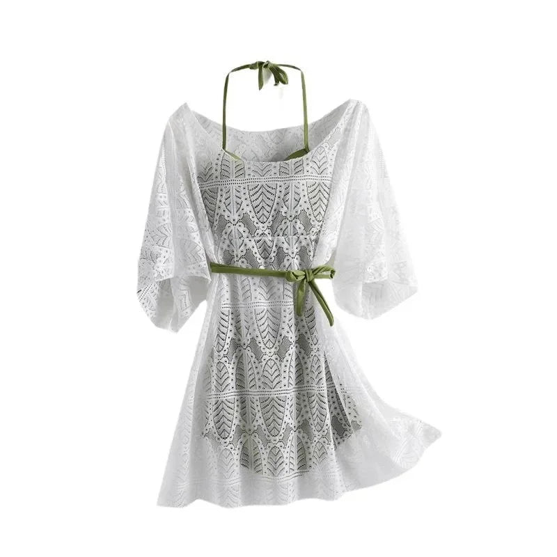 2 Colors Swimwear Women Sexy One Piece Swimsuit Female Korean Long Sleeve Bathing Suit High Waist Hollow Monokini bikinis