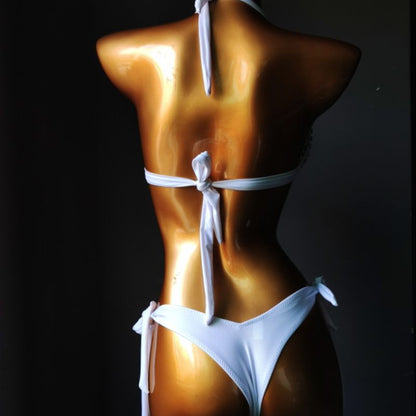 Rhinestone Bikini Sexy Women Swimwear 2023 Newest Push Up Female Swimsuit Manual Crystal Diamond Bathing Suit