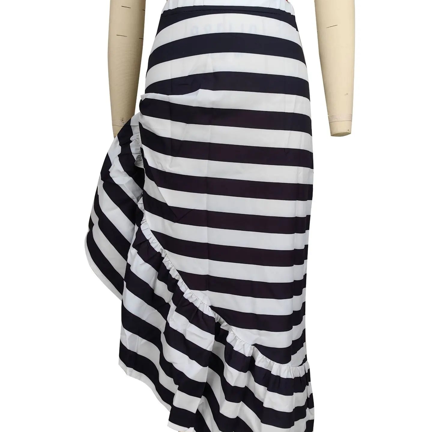 Maxi Ruffle Skirts Dress Sexy Club Party Wear Women Summer Clothes Elegant Luxury Dress High Waist Long Ladies Skirts