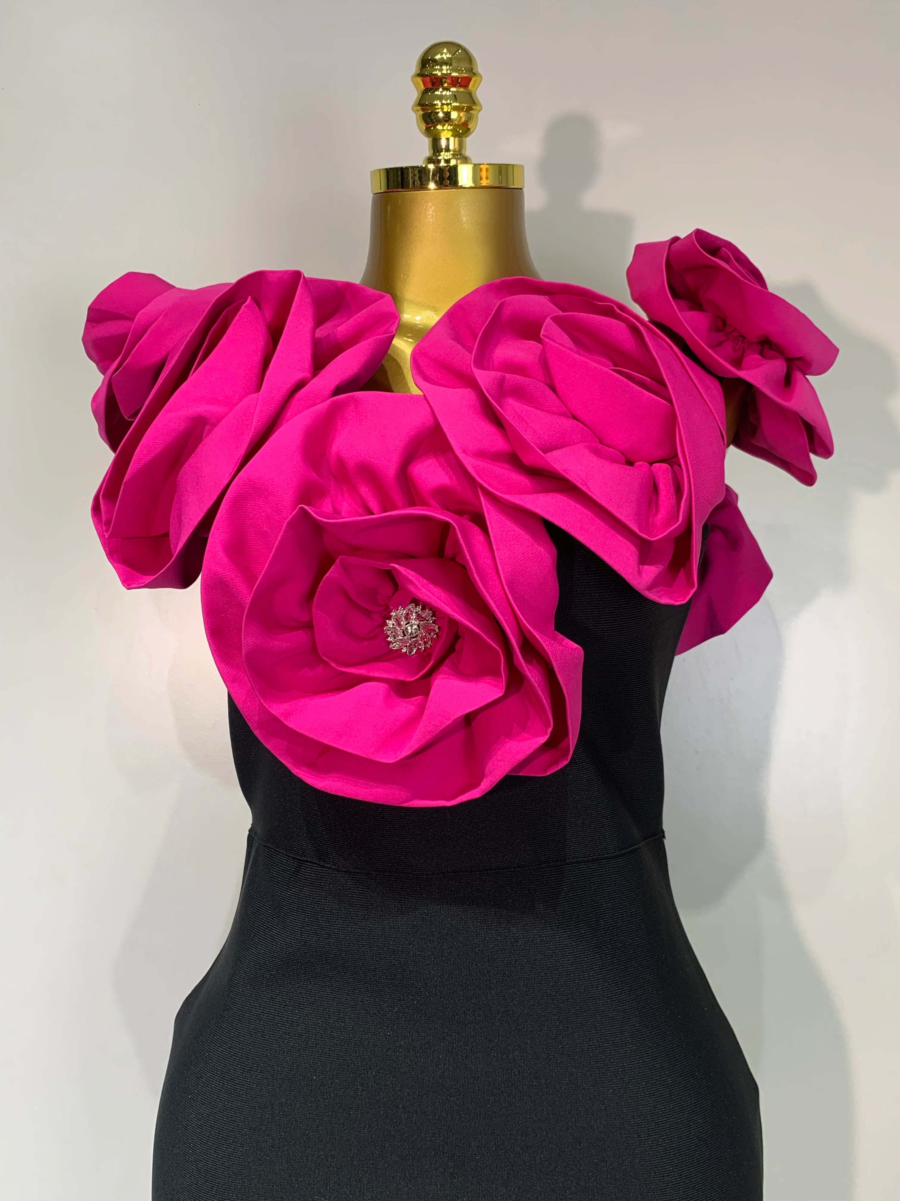 Women 2025 Sexy Off Shoulder Flower Diamonds Bodycon Bandage Dress 2025 Celebrity Elegant Evening Luxury Birthday Party Dresses