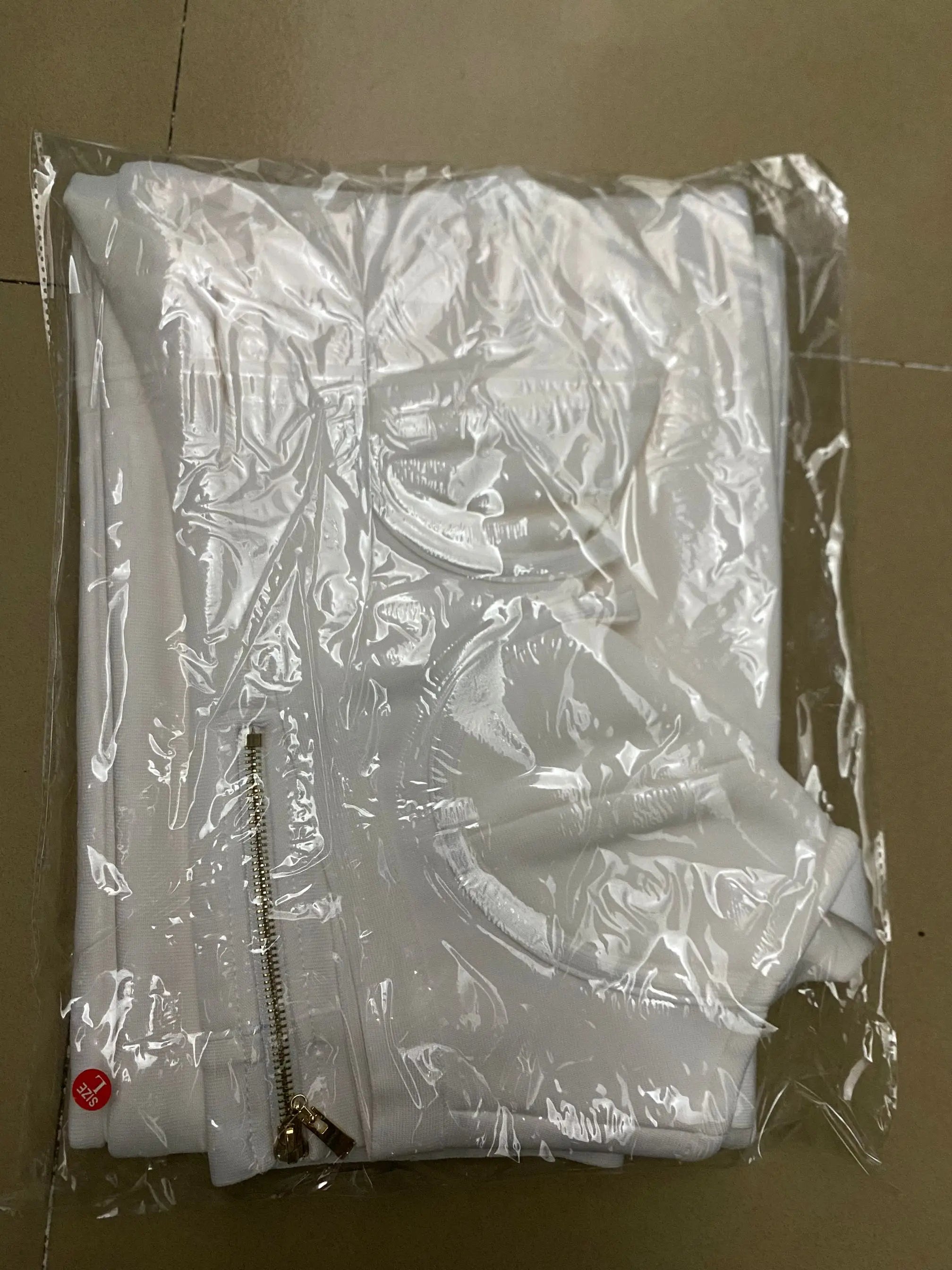 High quality Blue Two Pieces Set Bodycon Rayon Bandage Set Evening Party Sexy Fashion Outfit WHITE