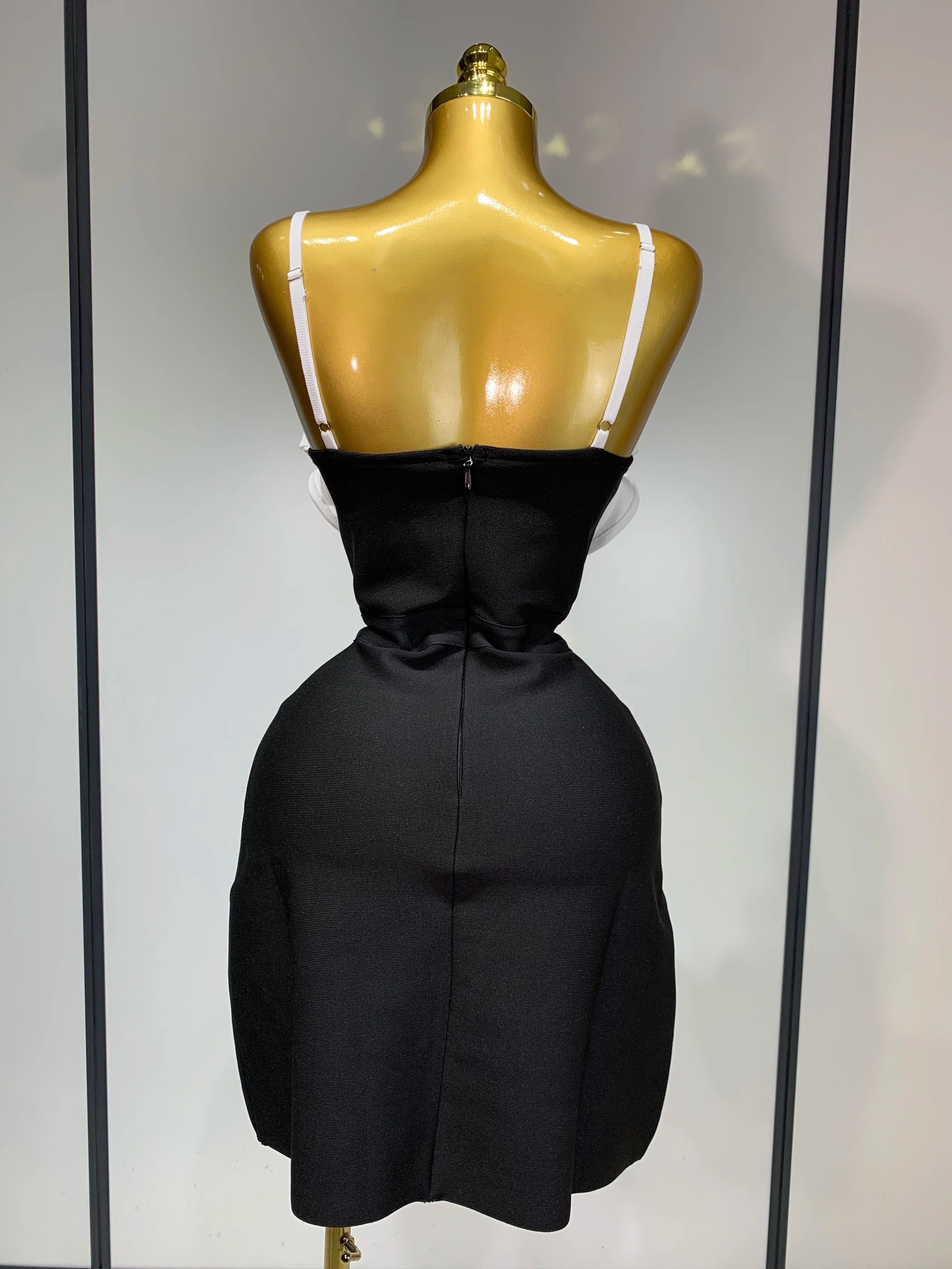 Women Celebrity Sexy Sleeveless 3D Flower Patchwork Mini Bodycon Bandage Dress Elegant Evening Club Party Birthday Dress