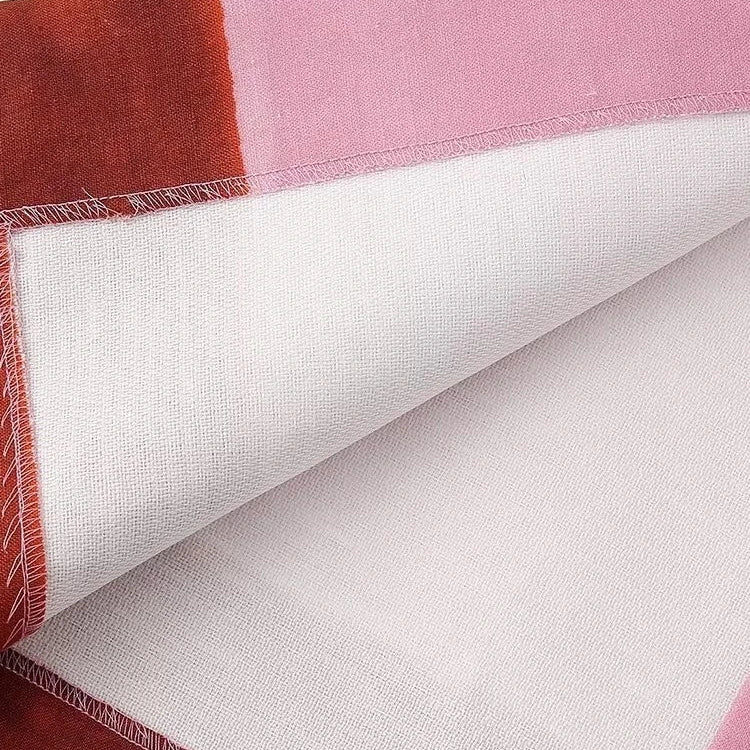 TRAF GAL Summer Spliced Pink Pinted Women Midi Long Skirts Zipper High Waisted Female Split Behind Pencil Skirt Y2K Bottoms