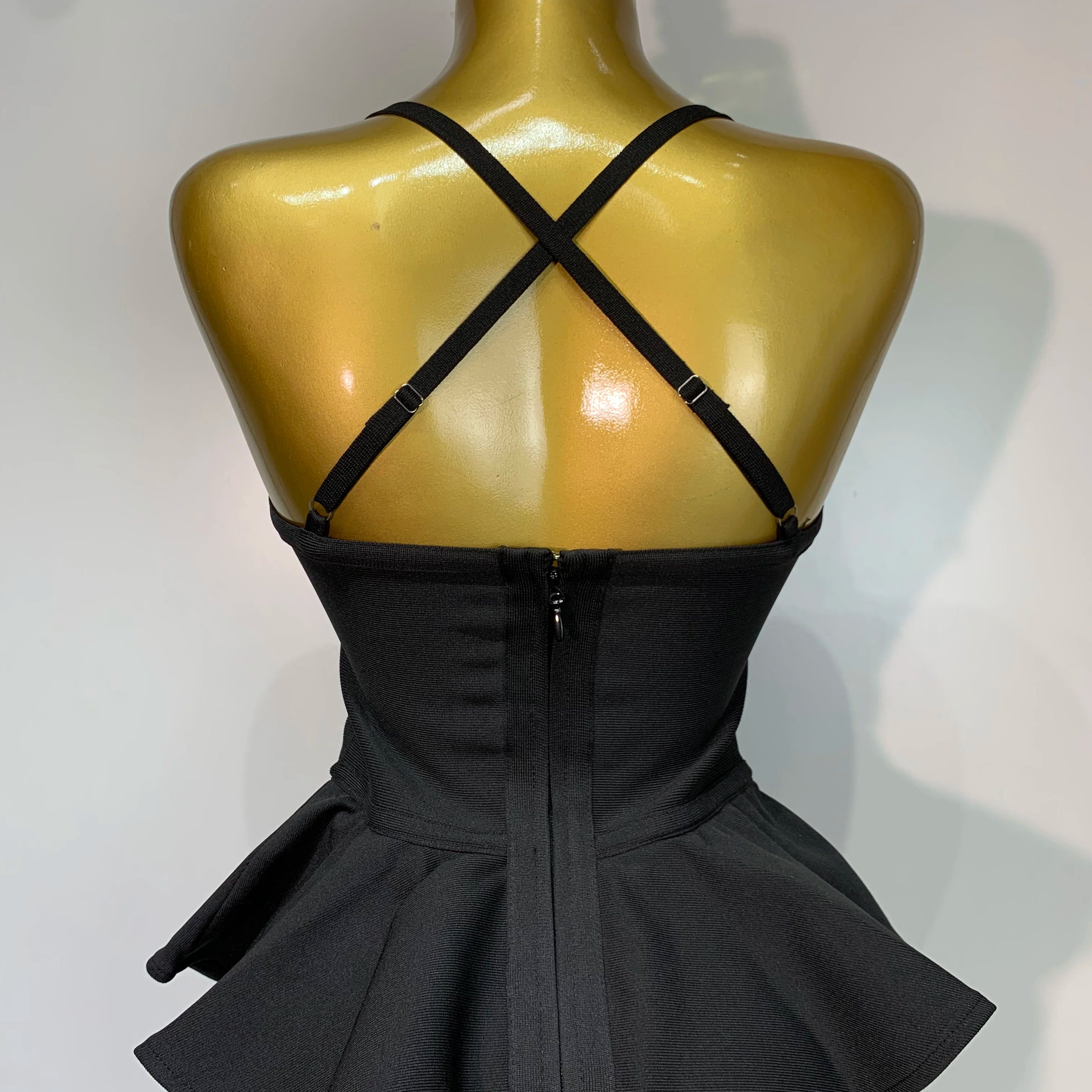 Women Sexy Backless Tierred Bodycon Bandage Dress 2025 Celebrity Elegant Evening Party Club Wedding Dress Birthday Vestido