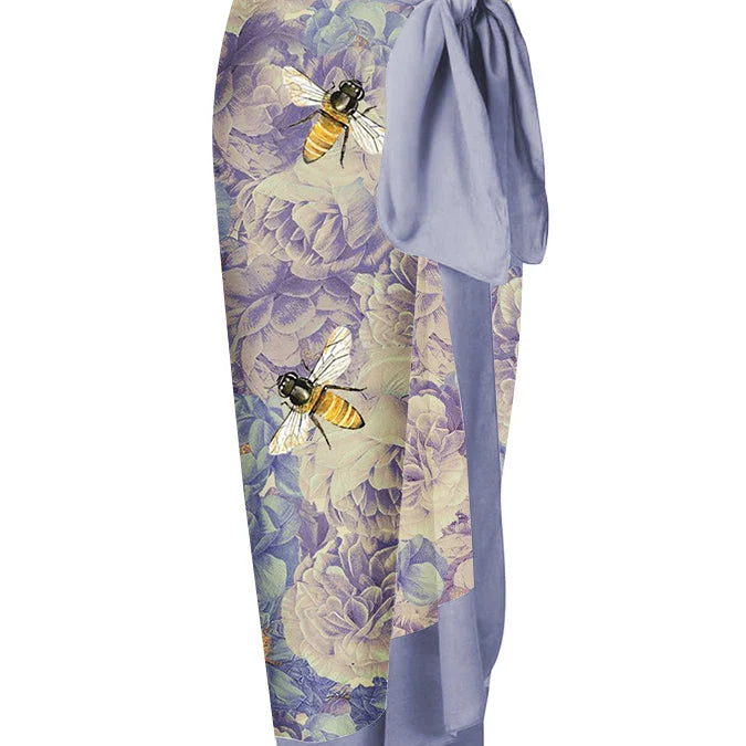 Bikini Set Sexy Petal Trim One Piece Swimsuits and Cover Ups Holiday Beach Dress Push Summer Beachwear Backless Swimwear Luxury PURPLE