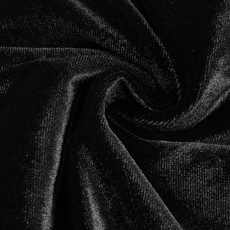 Chic And Elegant Dress Women Party Wear Long Sleeve With Gloves Luxury Crystal Design Velvet Mini Feather Dress