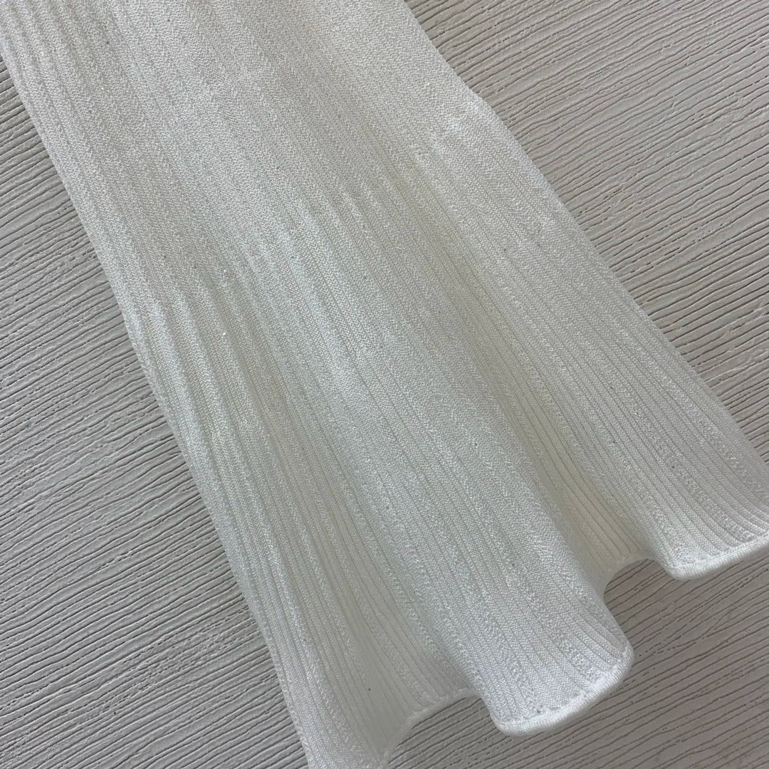 New Summer Women's Dress Fashionable and Sexy Blended Slimming Knitted Slim Strap Women's Dress