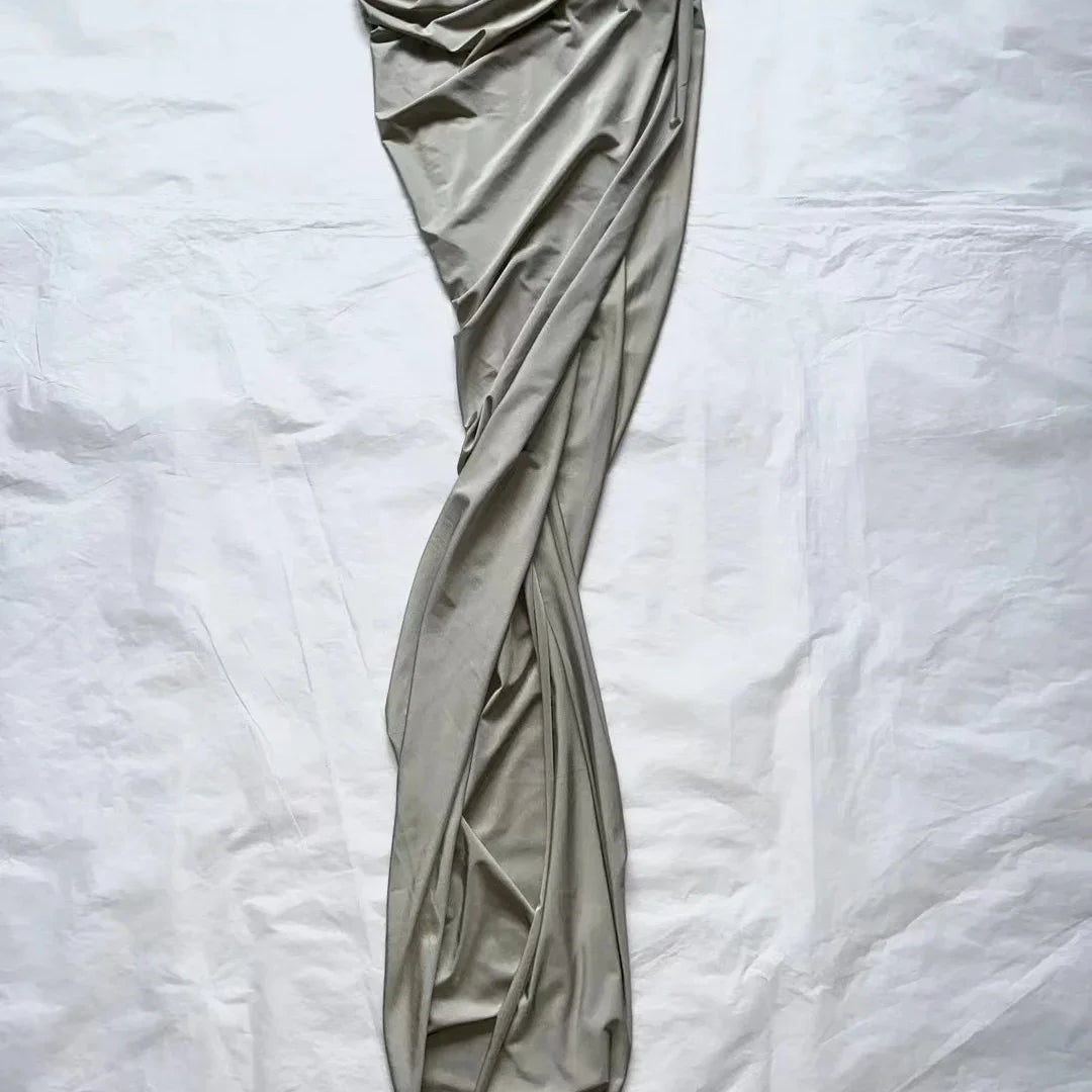 2024SS Summer Luxury New Women Slit Chic Casual Midi Skirt for Ladies 2 Color Gdnz 3.13