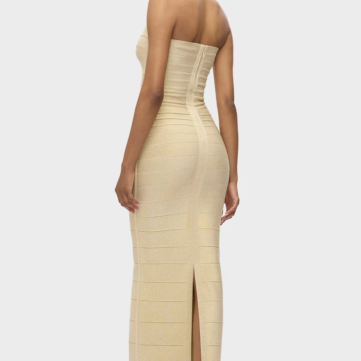 Women Sexy Halter Off the Shoulder Bodycon Long Bandage Dress Celebrate Evening Party Office Lady Cocktail Dress