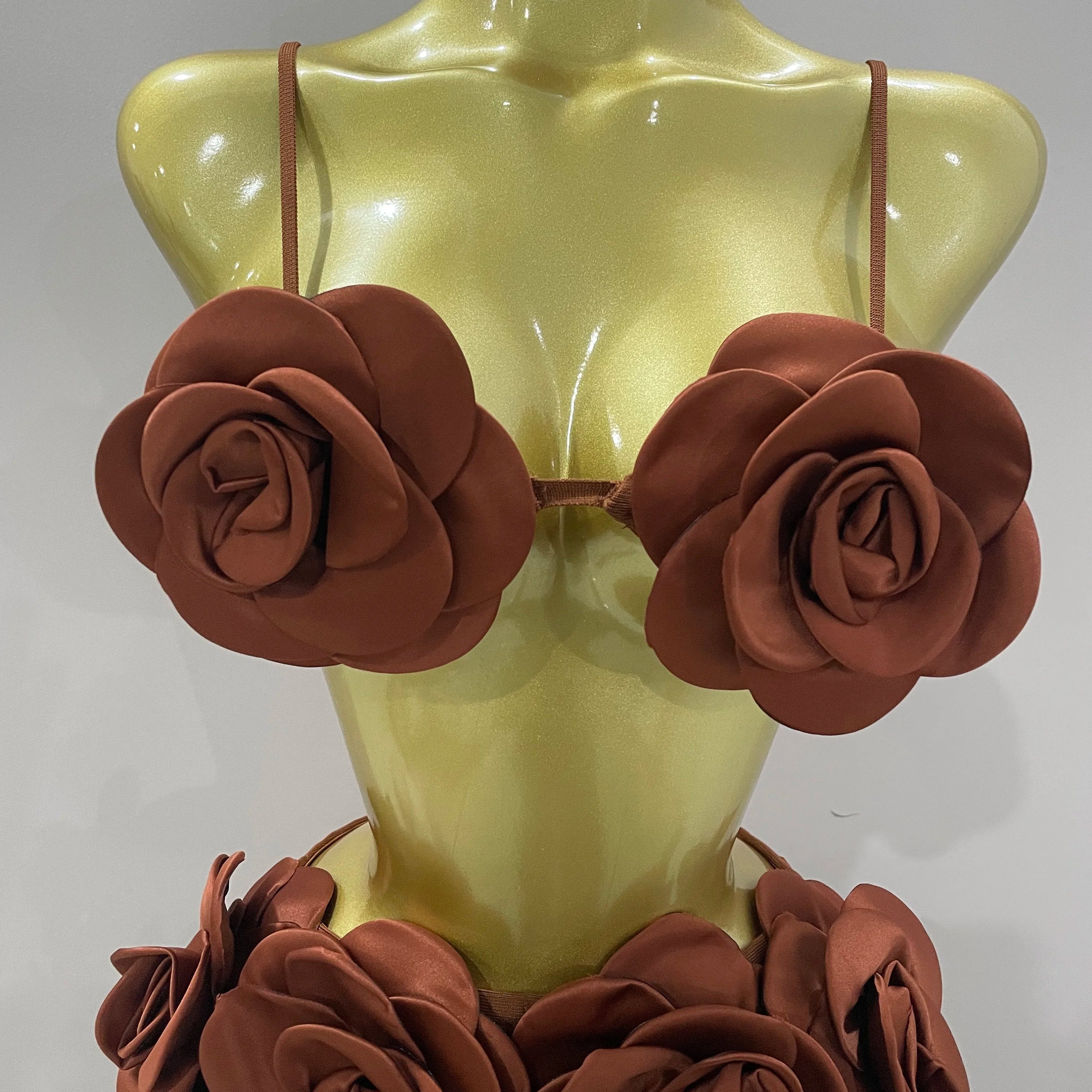 Sexy Camisole Floral Bandage Long Skirts 2-Piece Set 2025 Women Celebrity Elegant Party Cocktail Prom Gown Nightclub Outfit