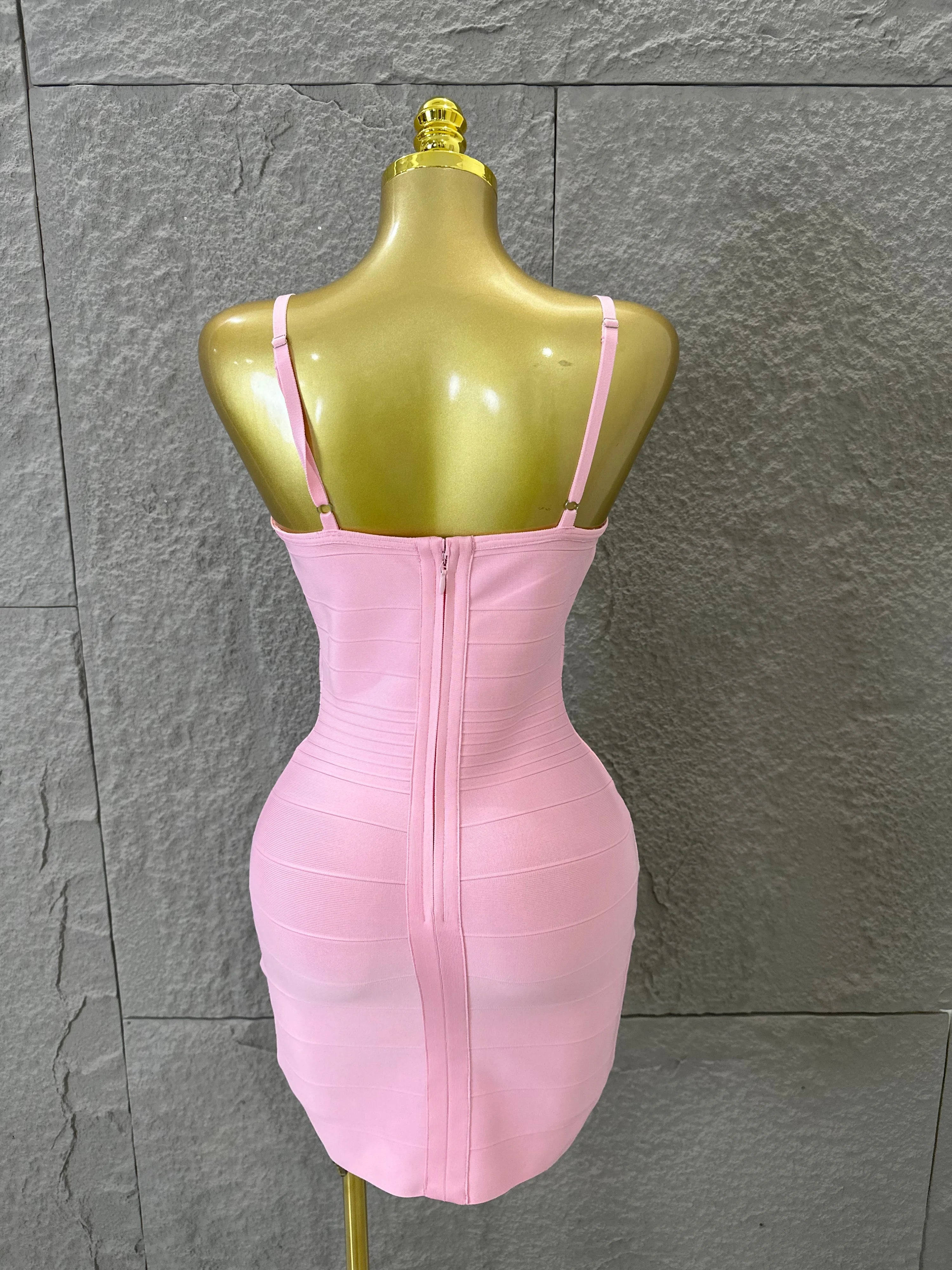 Chic Burgundy Bandage Mini Dress Women Spaghetti Strap Square Neck Bodycon Formal Event Casual Wear Costume