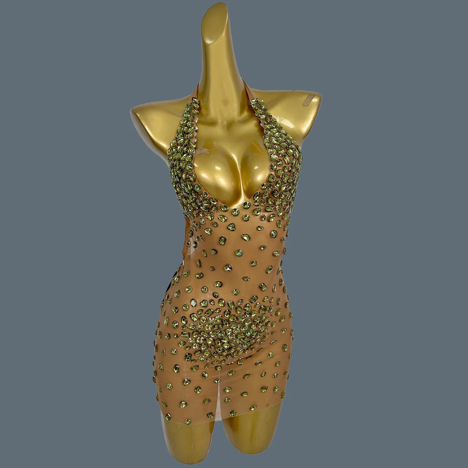 Women Deep V Neck Ultra Short Dress Club Fashion Sexy See Through Mesh Mini Dress Birthday Party Photo Hot Girls Outfit Baoshi