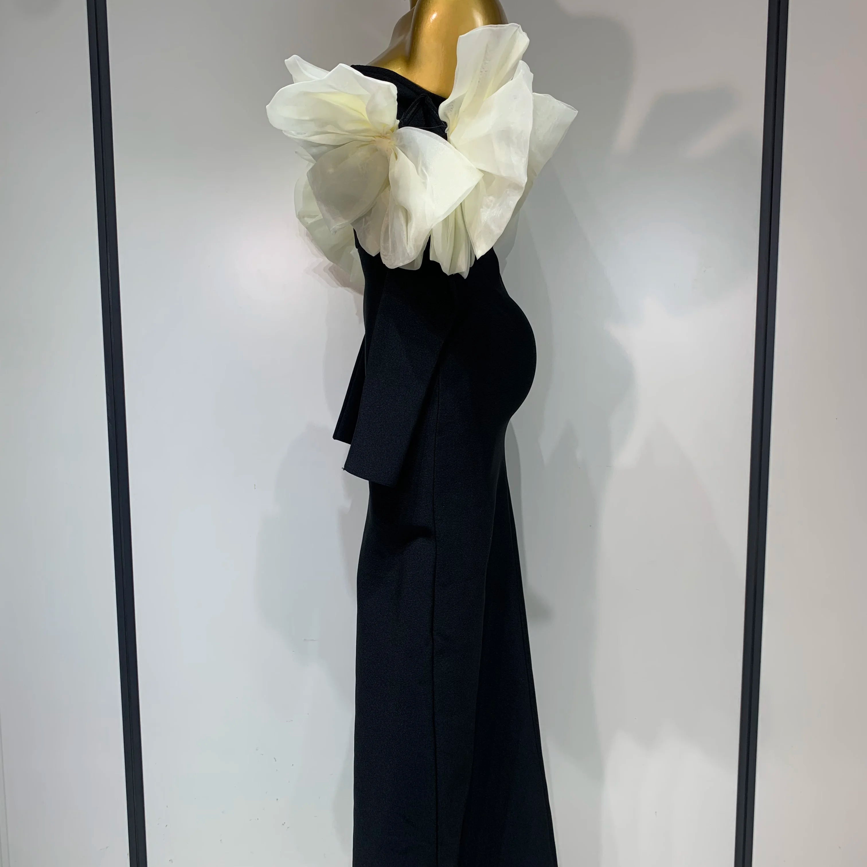 Women Sexy Off Shoulder Bodycon Bandage Dress 2025 Long Sleeved Celebrity Elegant Backless Dress Luxury Birthday Dresses