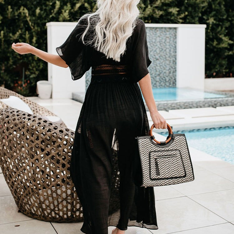 Tunics for Beach Swimsuit Cover up Swimwear Long Kaftan Beach Cover up Beachwear Pareo