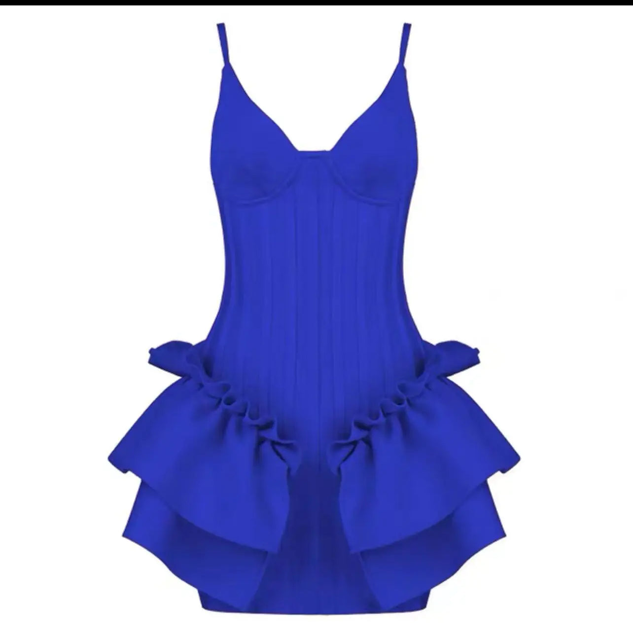 Black Red White Ladies HL Bandage Dress Strap V-Neck Bodycon Mini Dress Ball Grown Fashion Girls' Birthday Party Dress Vestido