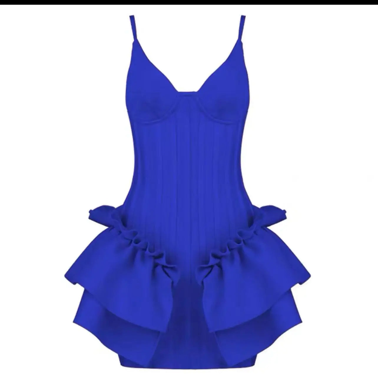 Black Red White Ladies HL Bandage Dress Strap V-Neck Bodycon Mini Dress Ball Grown Fashion Girls' Birthday Party Dress Vestido