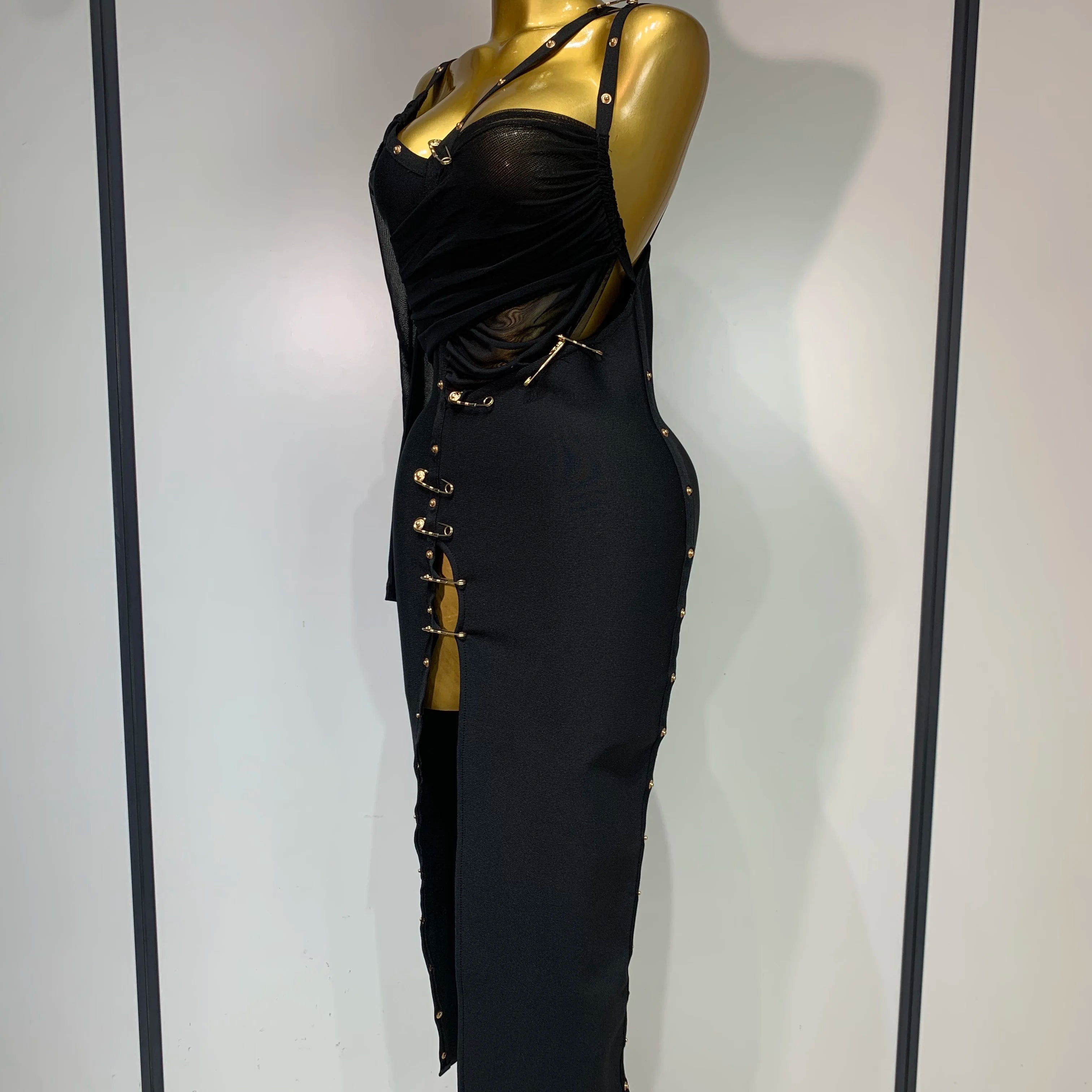 One Shoulder Long Sleeve Bodycon Bandage Dress Cocktail Evening Party Luxury Birthday Dress Celebrity Prom Gown