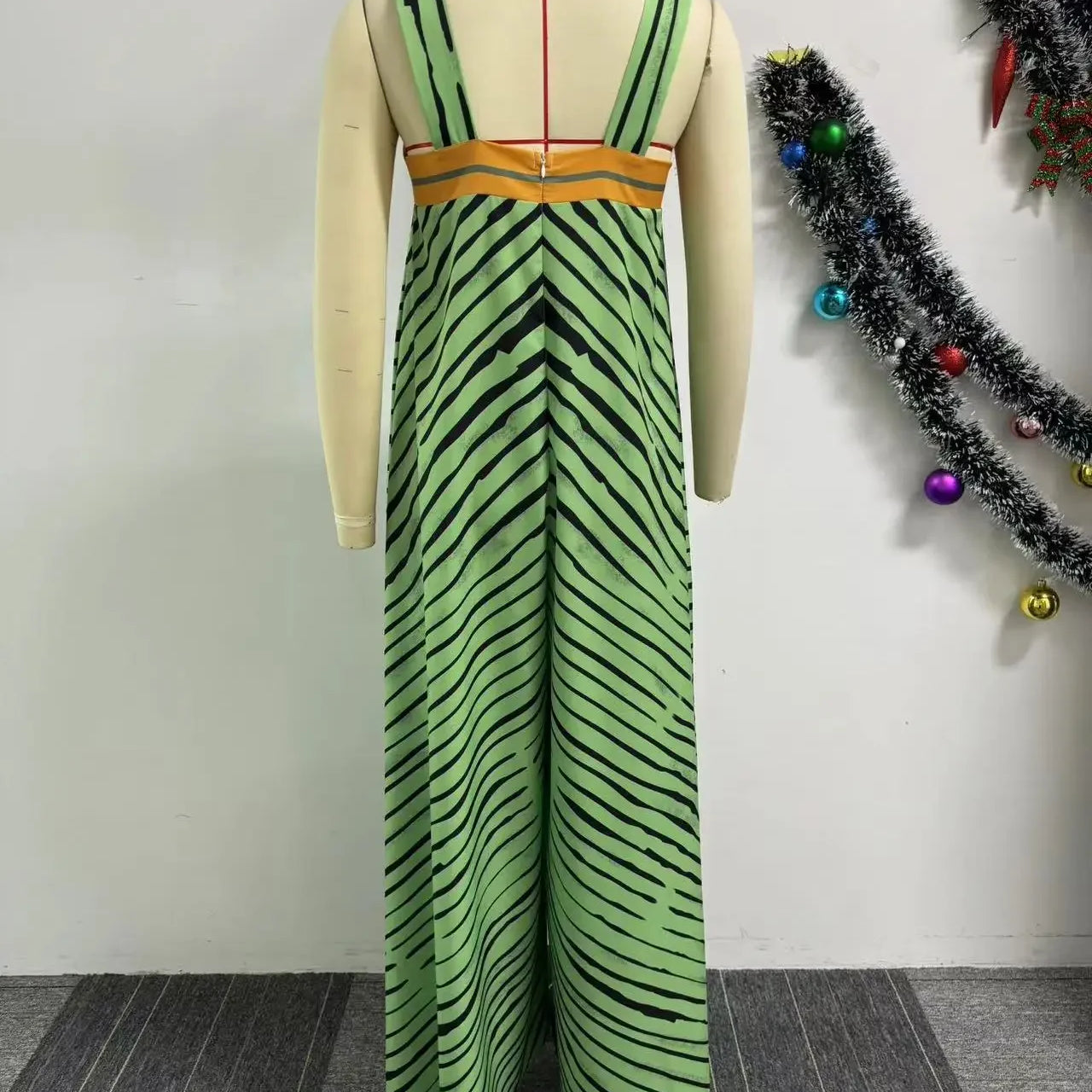 Women Striped Wide Leg Straight Strap Tank Wide Leg Haren Sleeveless Jumpsuit 2024 Street Playsuit One Piece Suit Romper