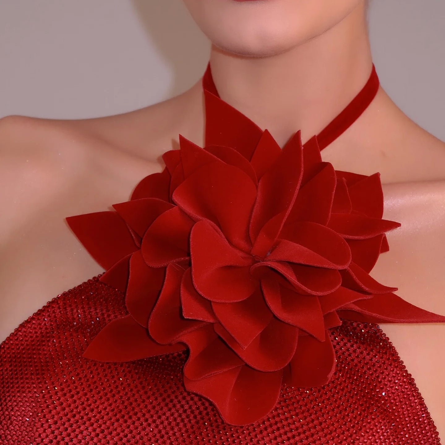 Shinning Rhinestones Women Sexy Halter Backless Bodycon Long Dress Celebrate Fashion Evening Party Birthday Christmas Outfit