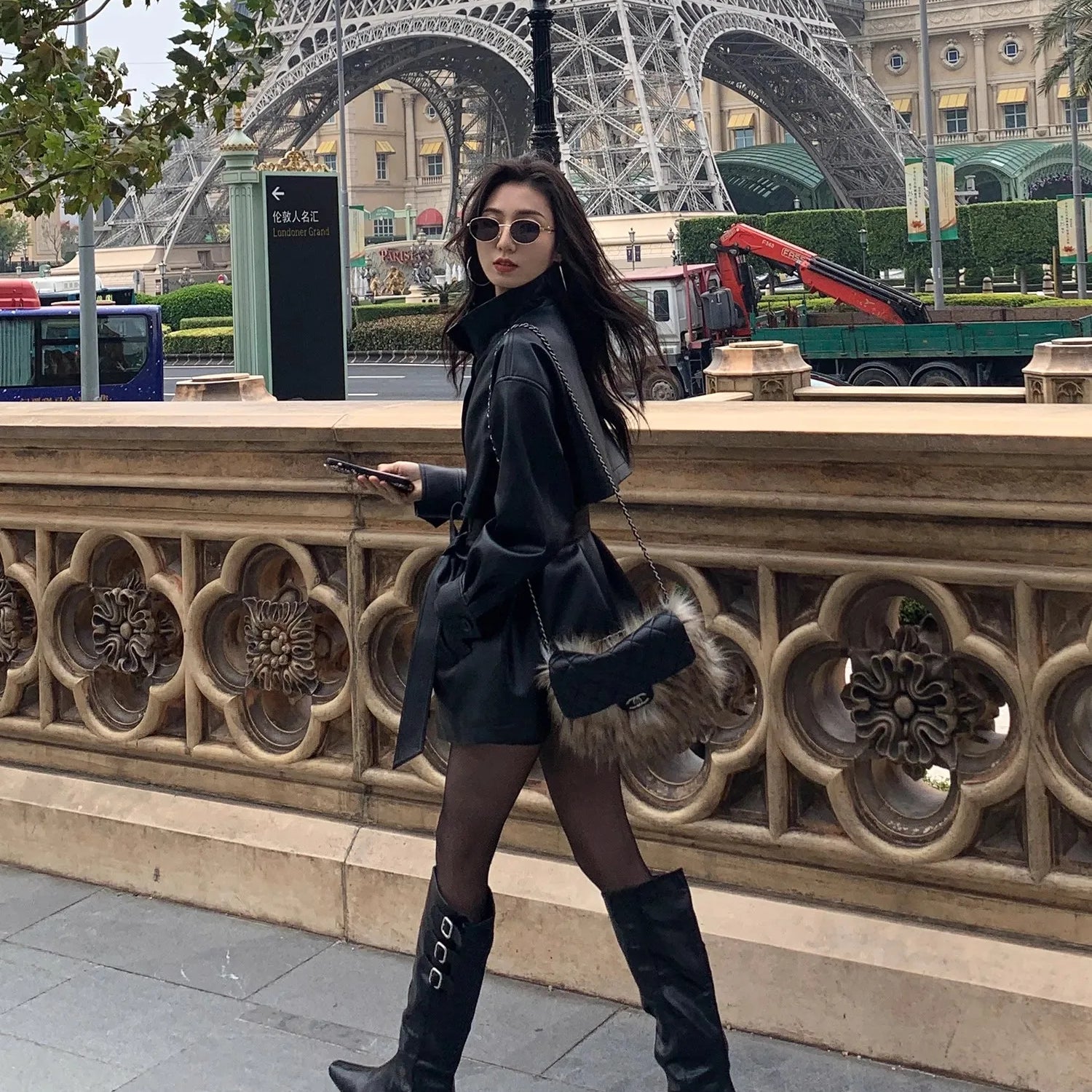 Lautaro Spring Autumn Black Soft Pu Leather Jacket Women Sashes Stand Collar Long Sleeve Elegant Luxury High Quality Clothing