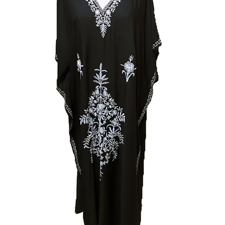 Robe De Plage Embroidery Beach Cover Up Sarong Women Beach Pareo Tunic For Beach Swimwear Color 10 One Size