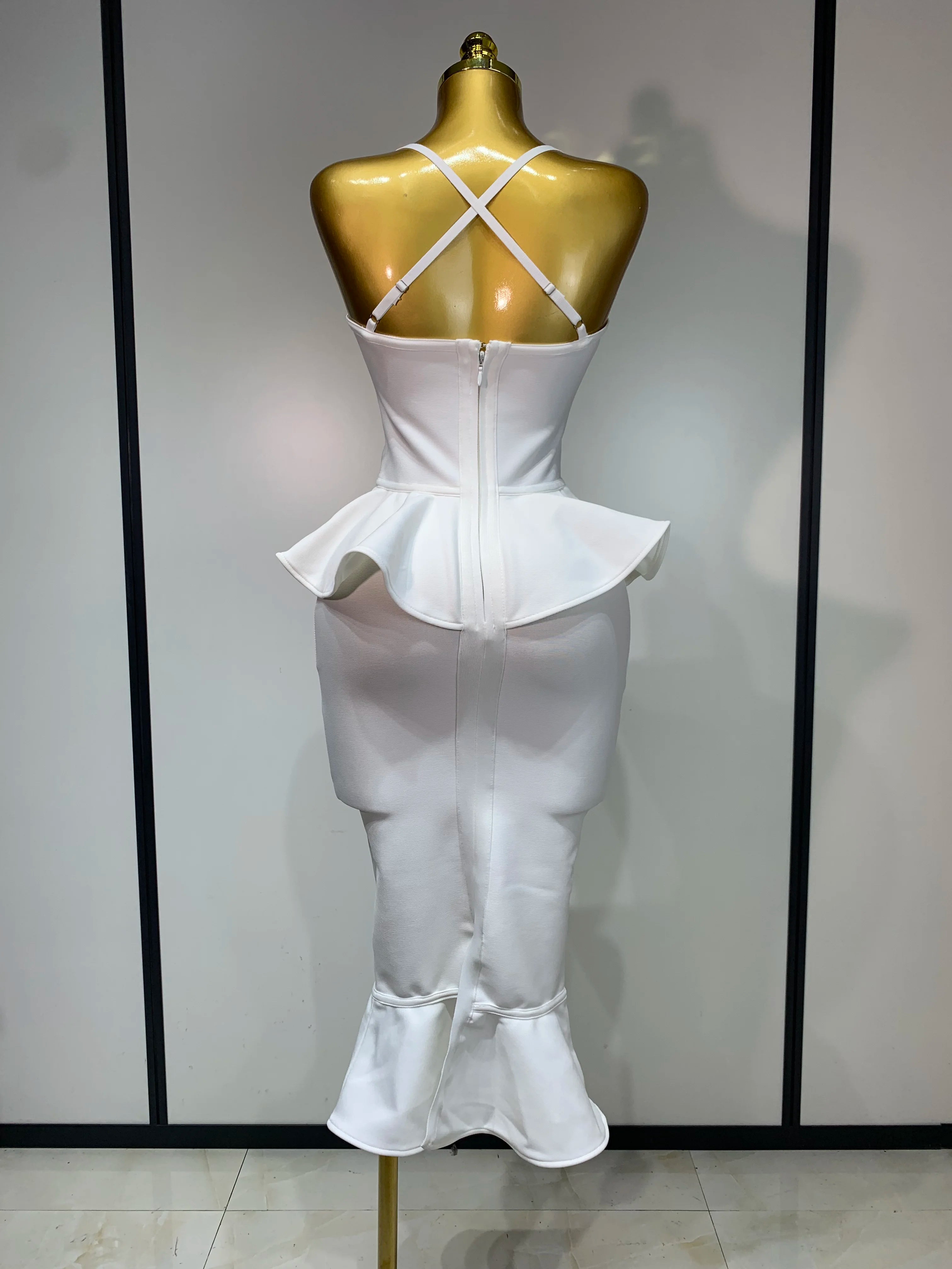 Luxury Birthday Women Celebrity Sexy Backless Tierred Bodycon Dress 2025 Elegant Evening Party Club Wedding Guest Dress Vestido