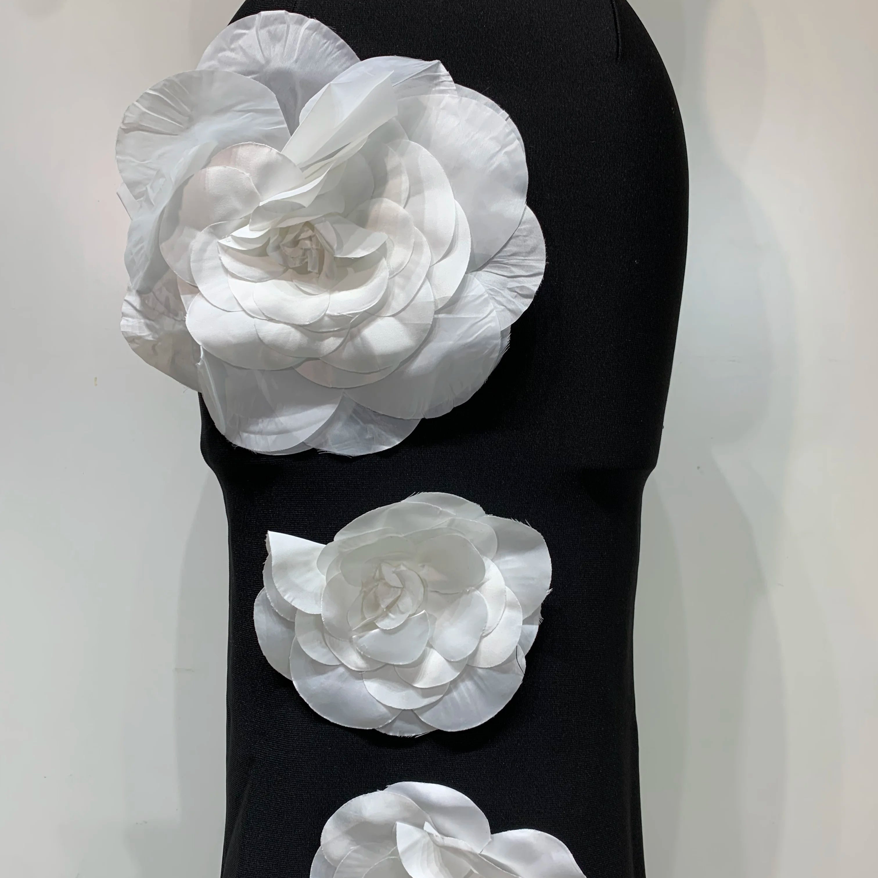 Women Sexy Strapless Backless Flower Maxi Long Bandage Dress 2025 Knitted Celebrity Elegant Evening Club Party Birthday Dresses