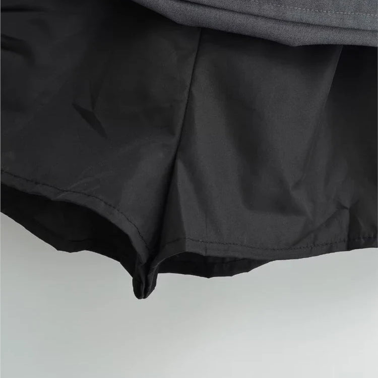 Aonibeier Bow Patchwork Women Halter Crop Top Suits Traf Summer Low Collar Slim Sleeveless Female Tanks Mini Skirt Sets Y2K