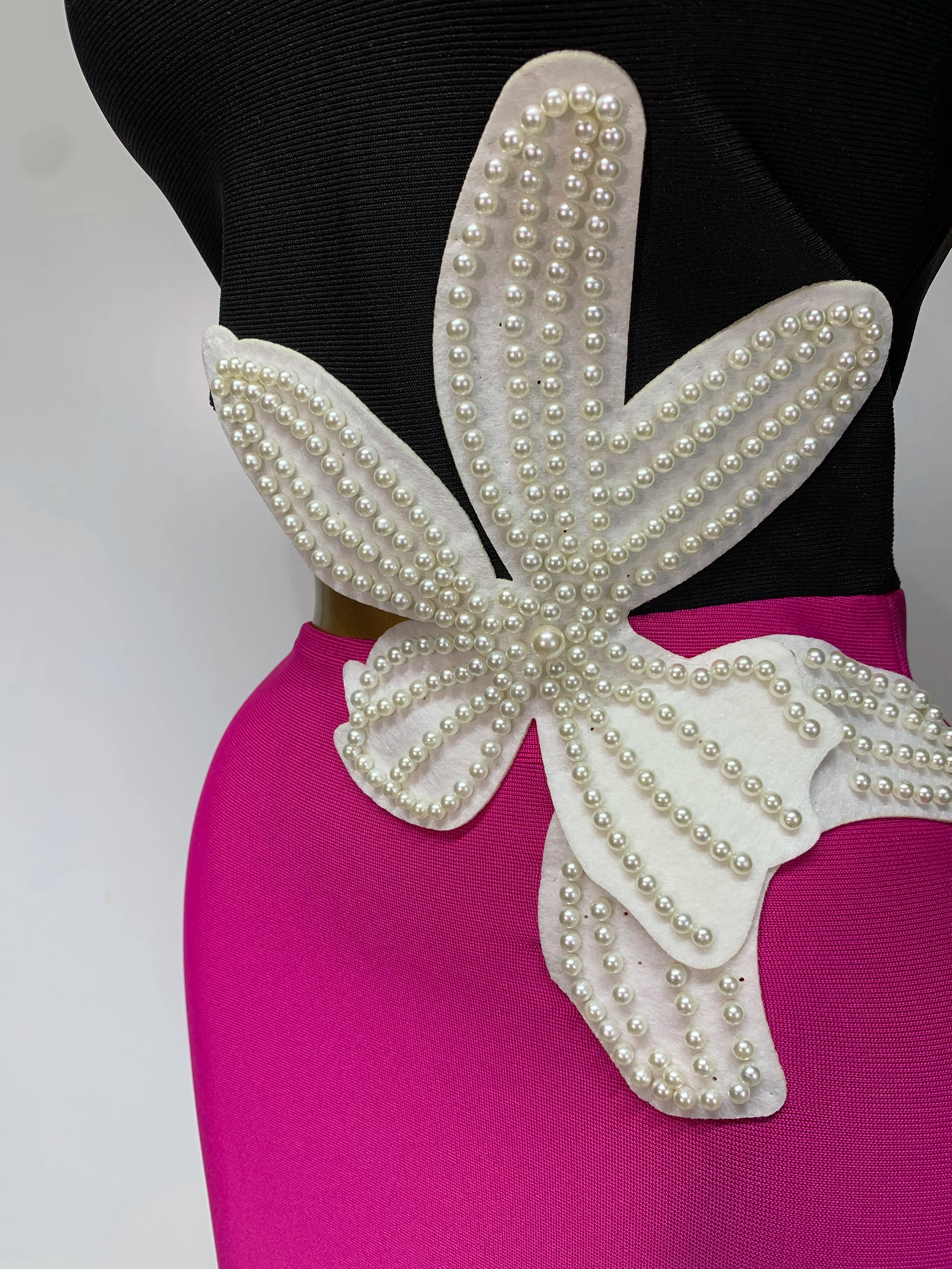 Women Sexy Single shoulder long sleeved Beading Bodycon Bandage Dress 2025 Celebrity Elegant Evening Luxury Dress Club Outfit