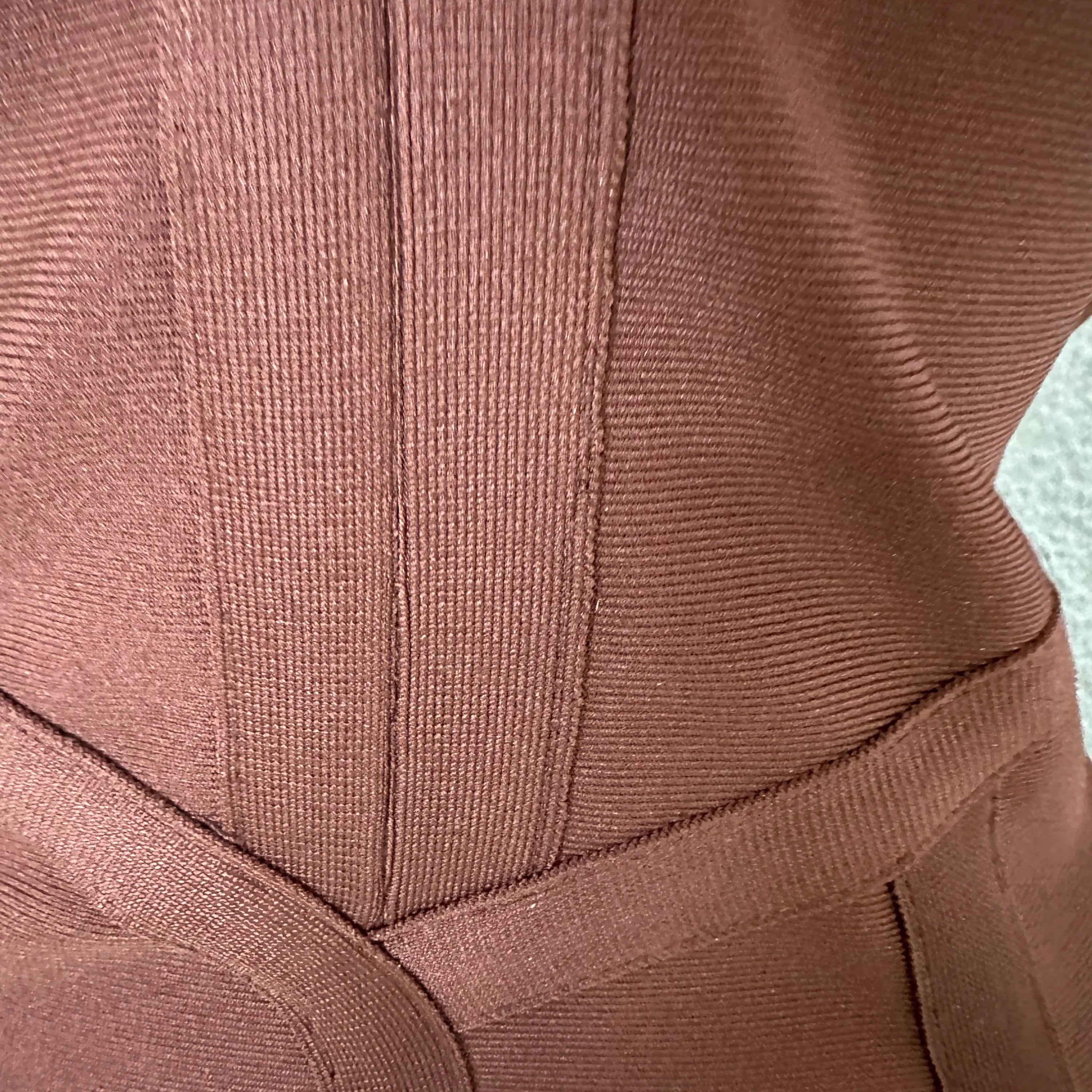 Elegant 2026 Brown Bandage Midi Dress Women Sexy Halter Neck Deep V Bodycon Evening Party Costume Cocktail Party Costume