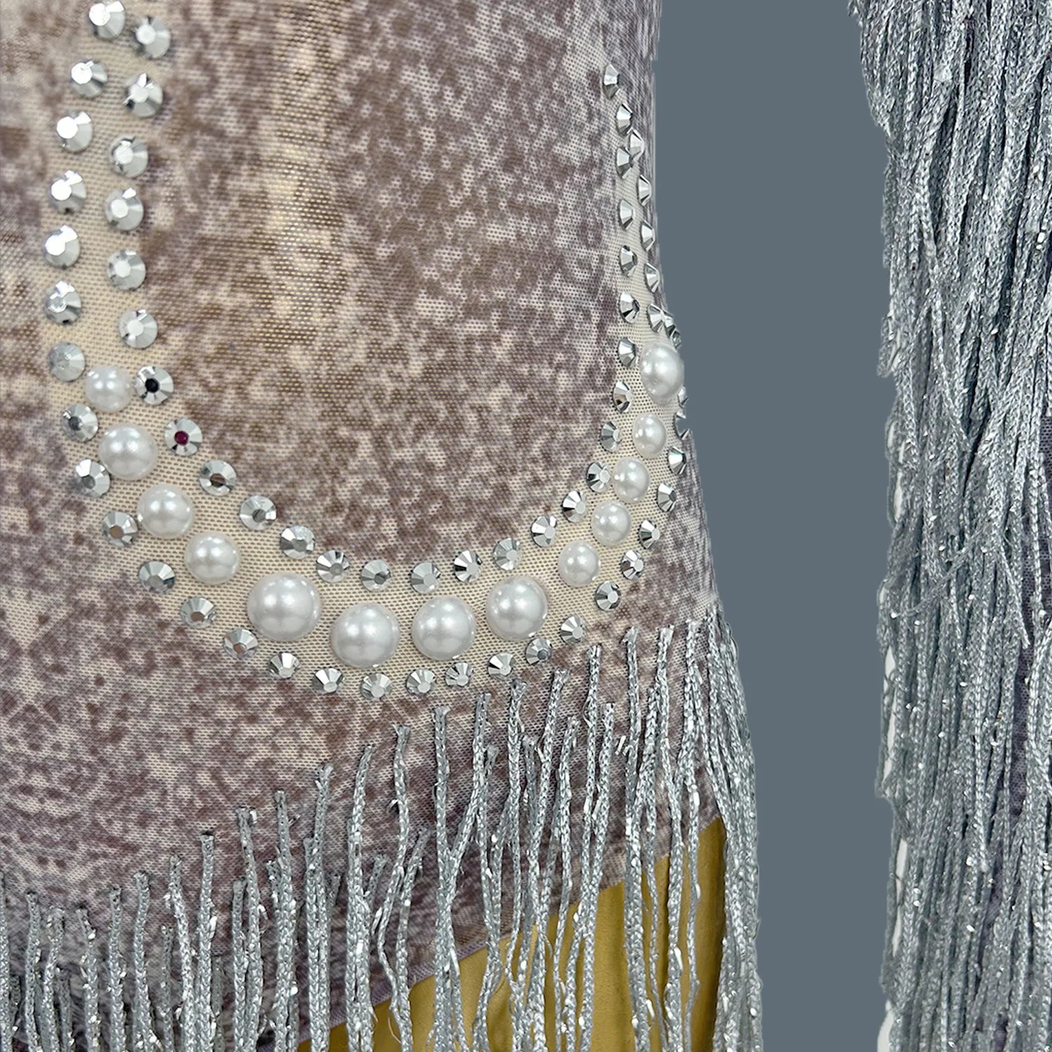 Sparkly Diamonds Pearls Celebrity Bodysuit Women Sexy Performance Dance Costume Singer Show Stage Wear Nightclub Outfit Yanhui