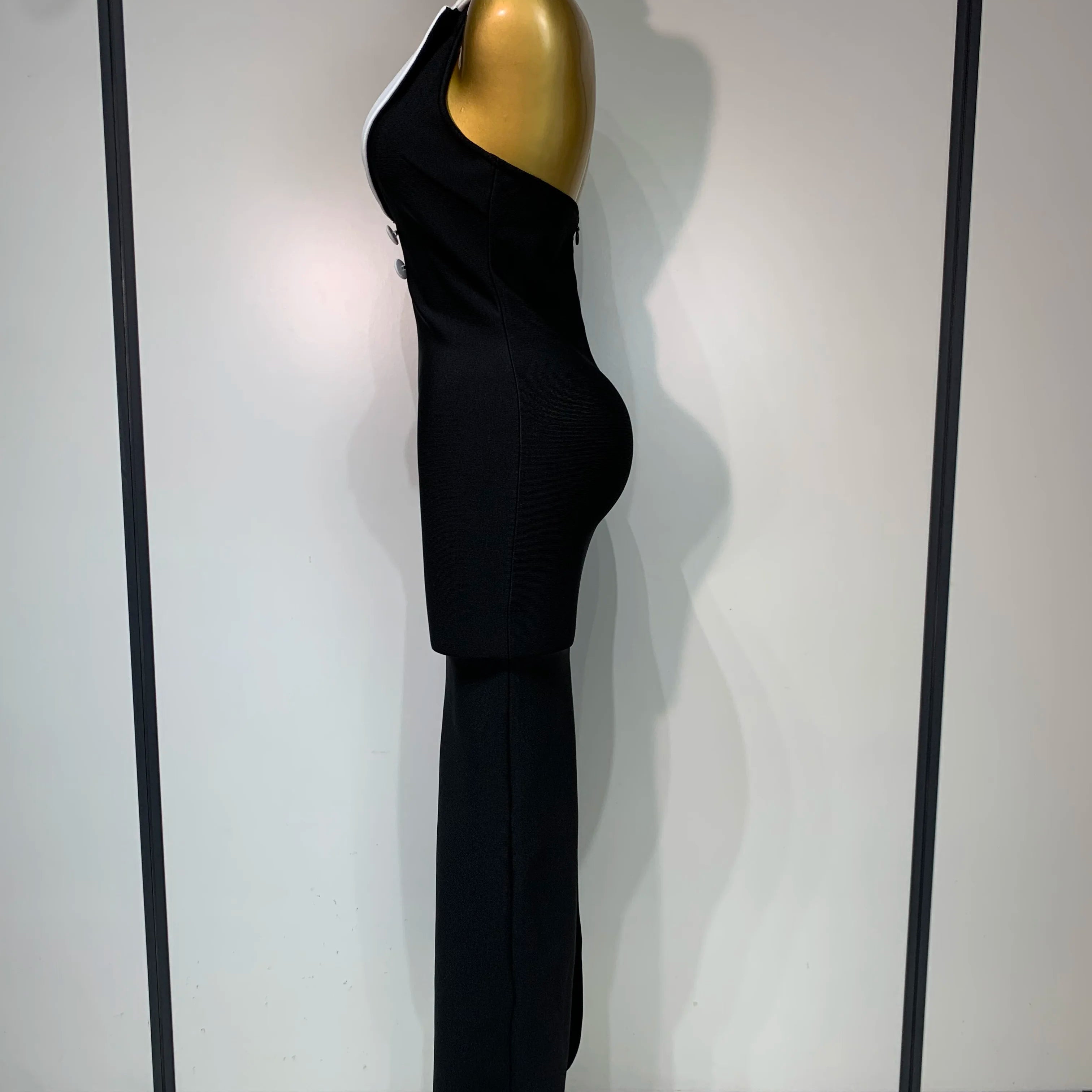 Sexy Halter Backless Maxi Dress For Women Celebrity Elegant Gown Sleeveless Bodycon Club Birthday Evening Party Wedding Dresses