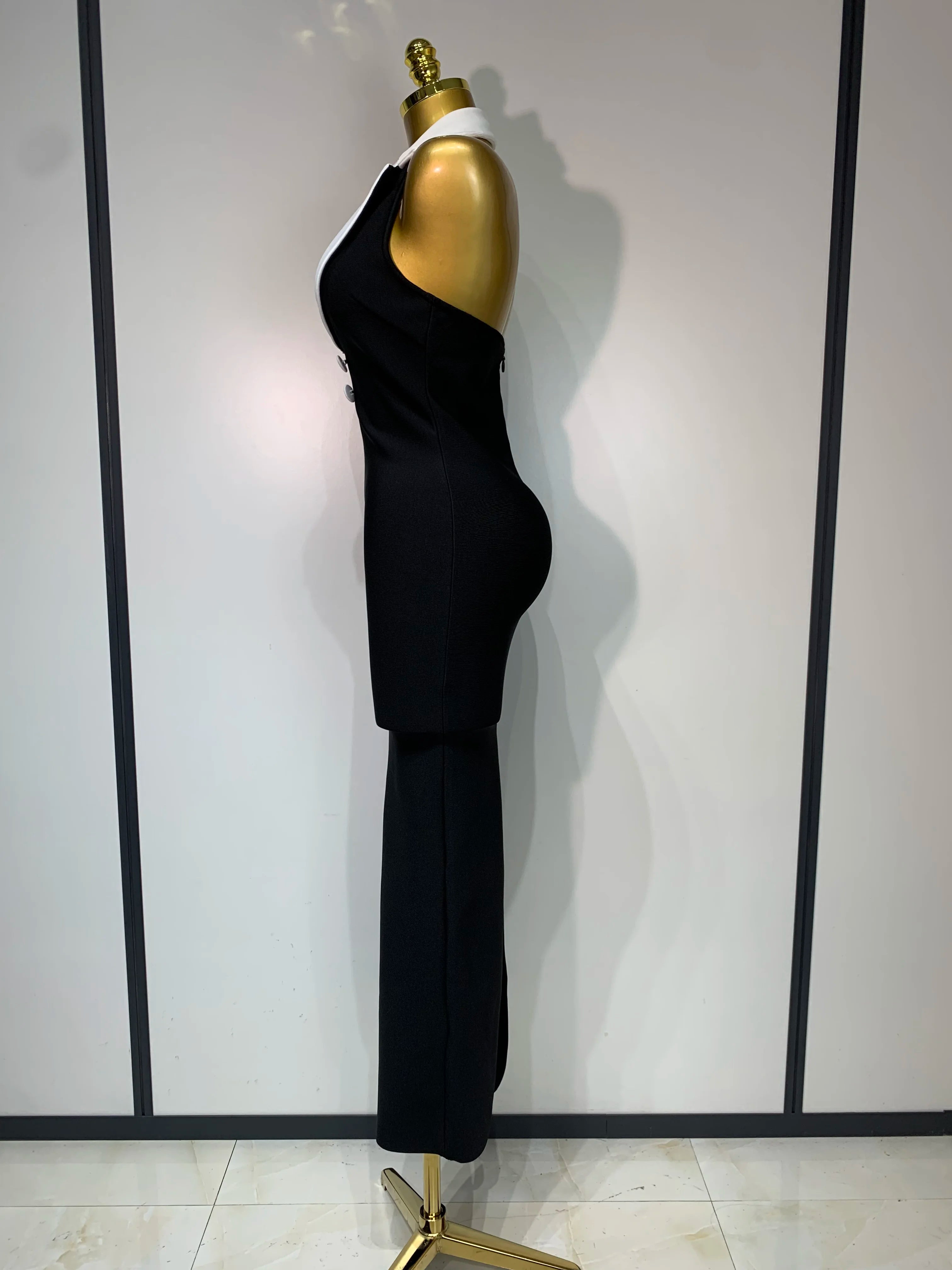 Sexy Halter Backless Maxi Dress For Women Celebrity Elegant Gown Sleeveless Bodycon Club Birthday Evening Party Wedding Dresses