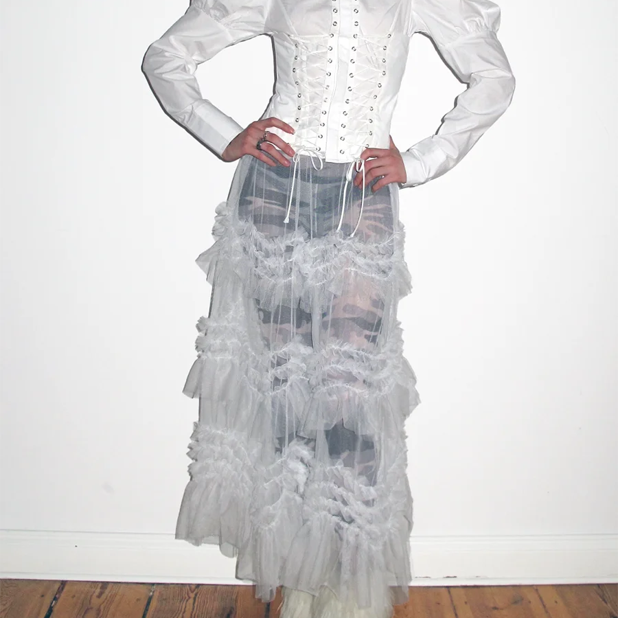 Solid Slimming Spliced Lace Up Elegant Blouses for Women Lapel Long Sleeves Patchwork Folds Top Female Clothing New