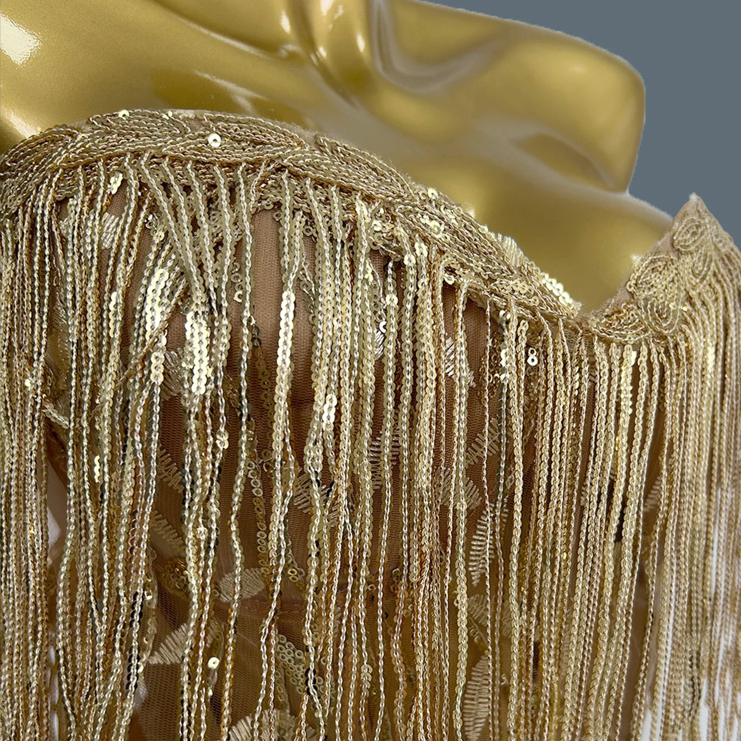 Fancy Sheer Mesh Evening Dress Arabic Women Birthday Party Dress Luxury Beaded Sequins Formal Occasion Sexy Prom Dresses Liushu