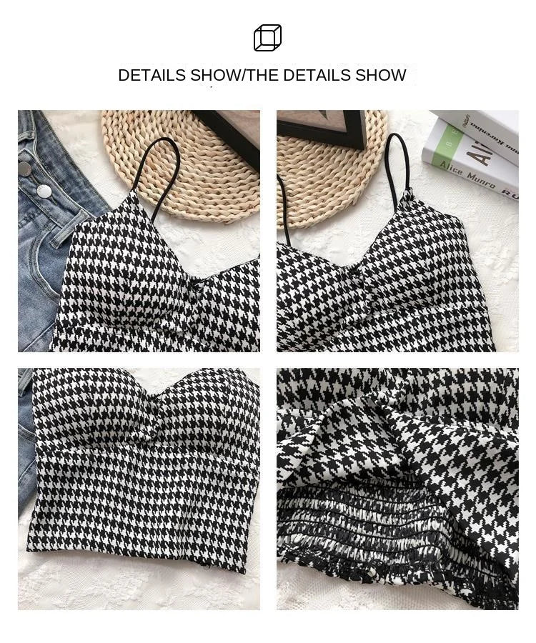 Crop Top Women Sexy Wireless Push Up Padded Tank Top Slim Was Thin Sports Summer Camisole New