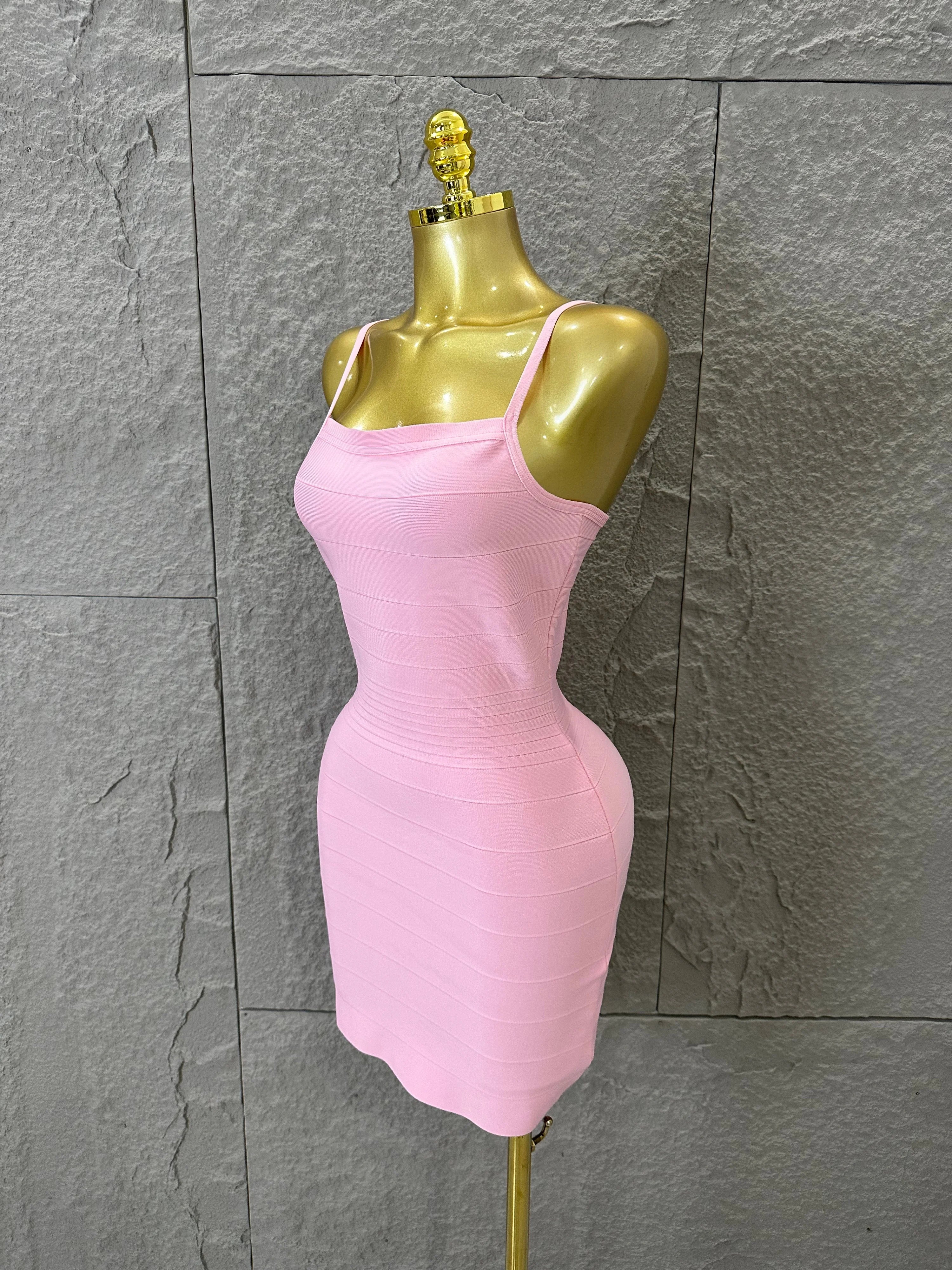 Chic Burgundy Bandage Mini Dress Women Spaghetti Strap Square Neck Bodycon Formal Event Casual Wear Costume