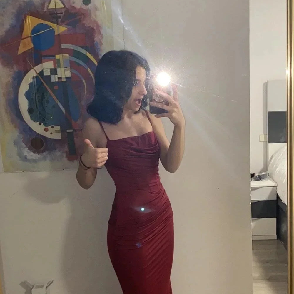 Elegant Dresses for Women Almond Corset Maxi Dress Draped Evening Night Party Dresses Bodycon Sexy Backless Dress with Fishbone