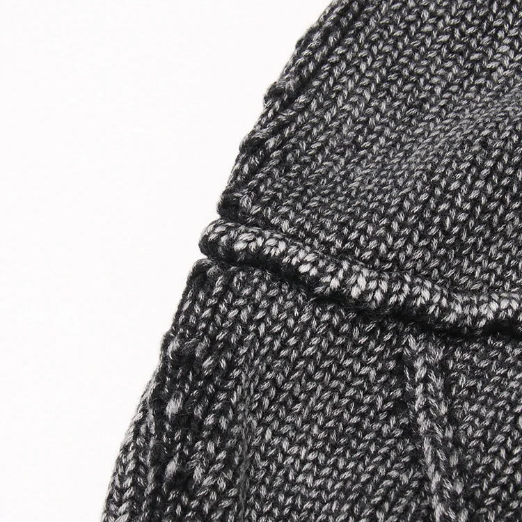 Streetwear Denim Two Piece Set Womens Square Collar Sleeveless Tanks O Neck Long Sleeve Tops Knitting Female Sets