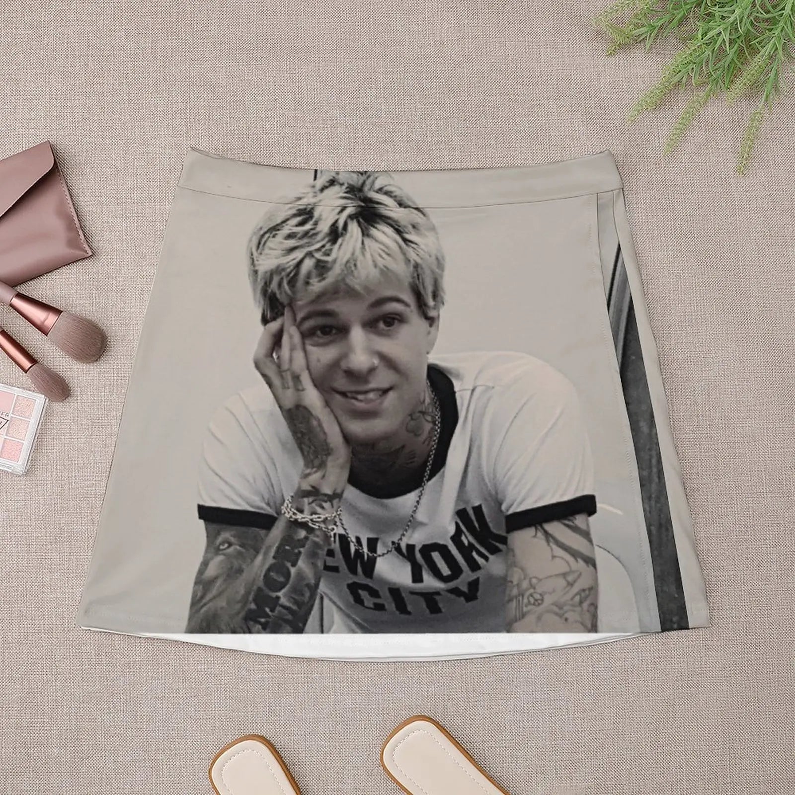 Jesse Rutherford Mini Skirt women's clothing summer novelties women's skirts trend luxury clothes women